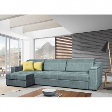 Kampinė sofa-lova BERGAMO